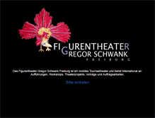 Tablet Screenshot of figurentheater-freiburg.de